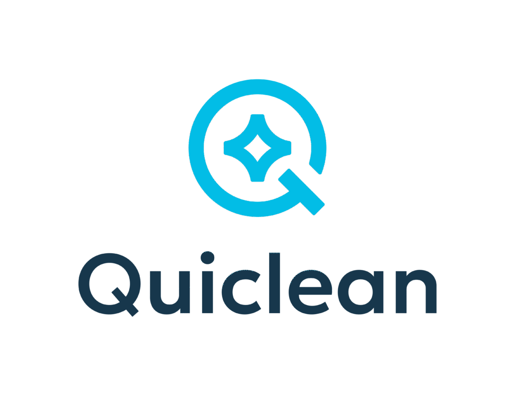 Quiclean V-logo